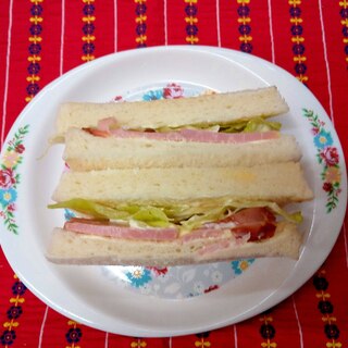 焼豚サンドイッチ